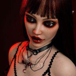 XT Doll Körperstil XT-S163/F und ›Seraphina‹ Vampir-Kopf (= XT-28) - Silikon