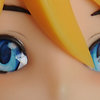 Blaue Cartoon-Augen von Doll Sweet