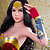 WM-165 Körperstil mit Kopf Nr. 74 von WM Doll - Wonder Woman Cosplay