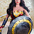 WM-165 Körperstil mit Kopf Nr. 74 von WM Doll - Wonder Woman Cosplay