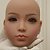 WM Dolls Kopf - Modell Nr. 21 im Hautton WM-Brown