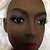 YL Doll Kopf - Linda mit dunkler Hautfarbe