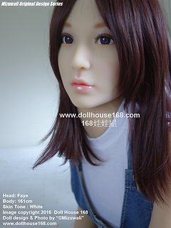 Doll House 168 ›Faye‹ Kopf mit DH161-Body in Hautton White