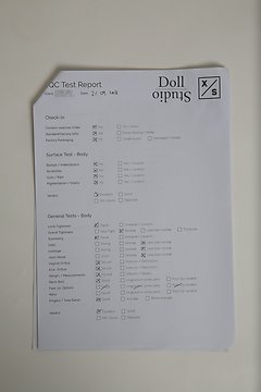 WM Dolls WM-156 - Auszüge aus einem PQC Qualitätscheck. Image courtesy of X/S Do