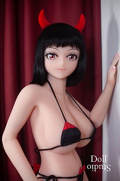 Doll Forever Körperstil FIT-135/K (= 135 cm Fit Plus) mit ›Azazel‹ Dämonen Anime