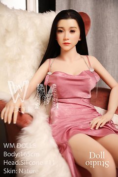WM Dolls Körperstil WMS-165/D mit Silikon-Kopf Nr. 11 (= WMS Nr. 011) - Silikon