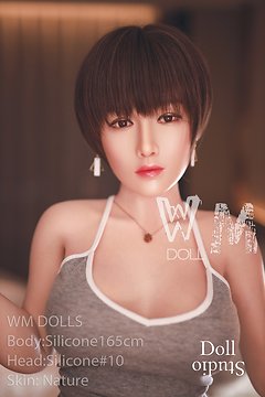 WM Dolls Körperstil WMS-165/D mit Silikon-Kopf Nr. 10 (= WMS Nr. 010) - Silikon