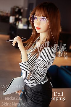 WM Doll Körperstil WM-158/D mit Kopf Nr. 233 (Jinsan Nr. 233) - TPE