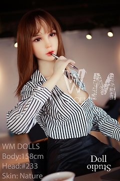 WM Doll Körperstil WM-158/D mit Kopf Nr. 233 (Jinsan Nr. 233) - TPE