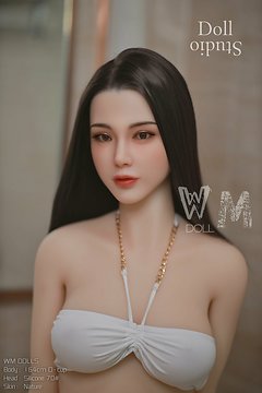 WM Dolls Körperstil WM-164/D mit Silikon-Kopf Nr. 70 (Jinsan Nr. 70) - TPE-/Sili