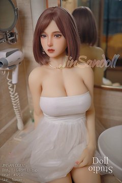 WM Doll Körperstil WM-164/D mit Kopf Nr. 454 (Jinsan Nr. 454) - TPE