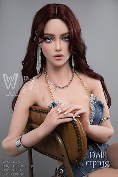 WM Doll Körperstil WM-163/C mit Kopf Nr. 368 (Jinsan Nr. 368) - TPE