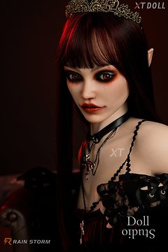 XT Doll Körperstil XT-S163/F und ›Seraphina‹ Vampir-Kopf (= XT-28) - Silikon
