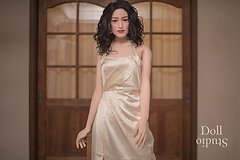 Climax Doll Körperstil FD-T157/C mit ›Sharla‹ Silikon-Kopf - TPE-/Silikon-Hybrid