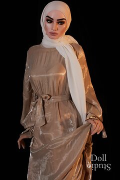 Climax Doll Körperstil FD-T177/A mit ›Zara‹ Silikon-Kopf - TPE-/Silikon-Hybrid