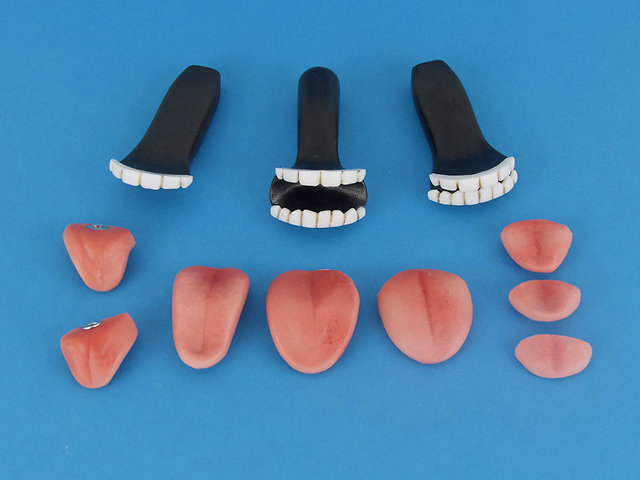 VonRubbers Zungen- und Zähne-Set in Version 3.0