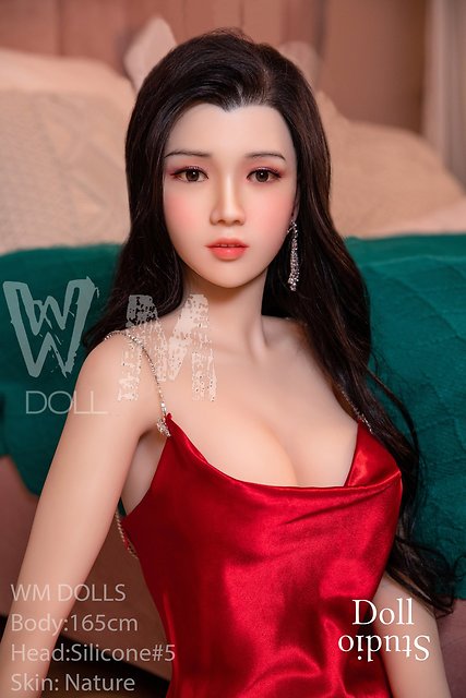 WM Dolls Körperstil WMS-165/D mit Silikon-Kopf Nr. 5 (= WMS Nr. 005) - Silikon