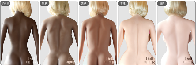 Hautfarben von JY Doll - Stand: 06/2018